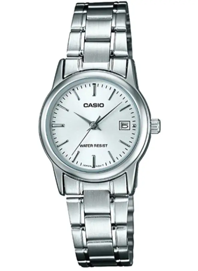 CASIO Women's Stainless Steel Analog Watch LTP-V002D-7AUDF