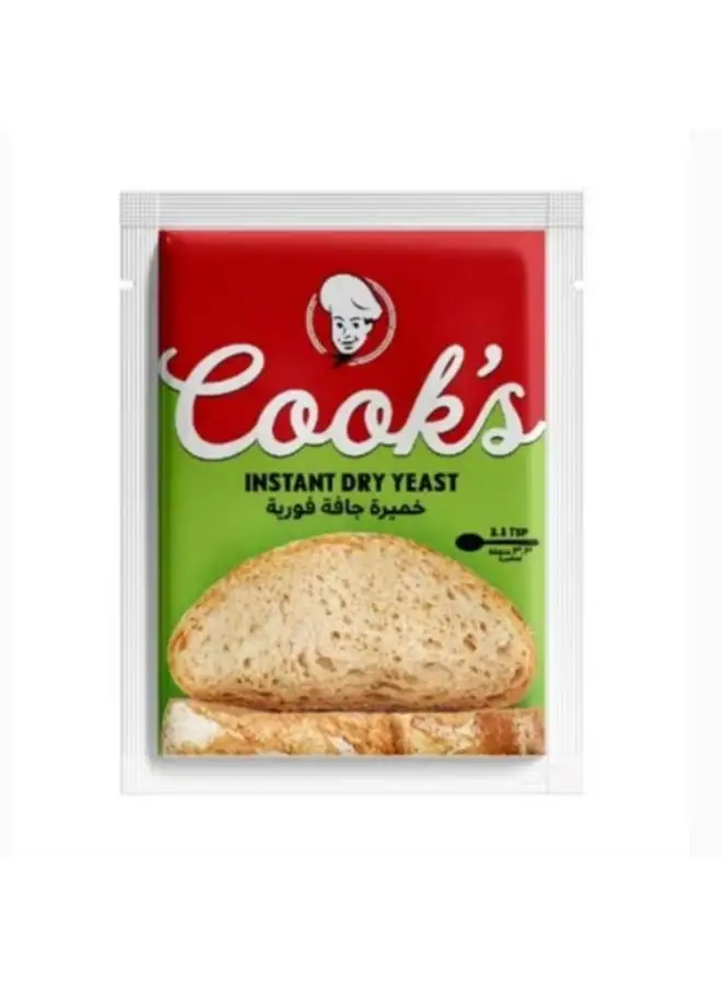 Cook's Dried Yeast 10grams Pack of 25