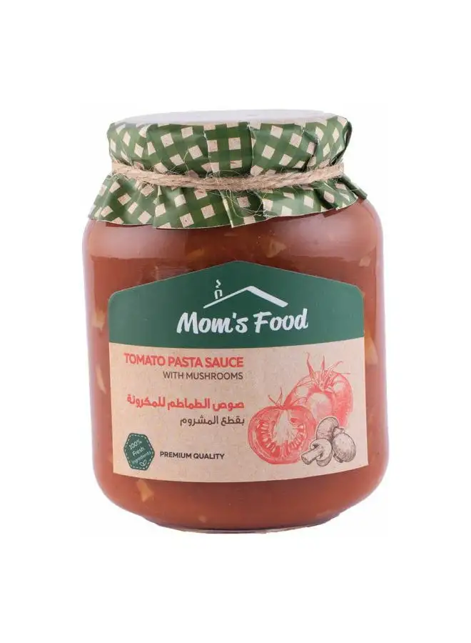 Mom's Food Tomato Pasta Sauce With Mushrooms Jar 375grams