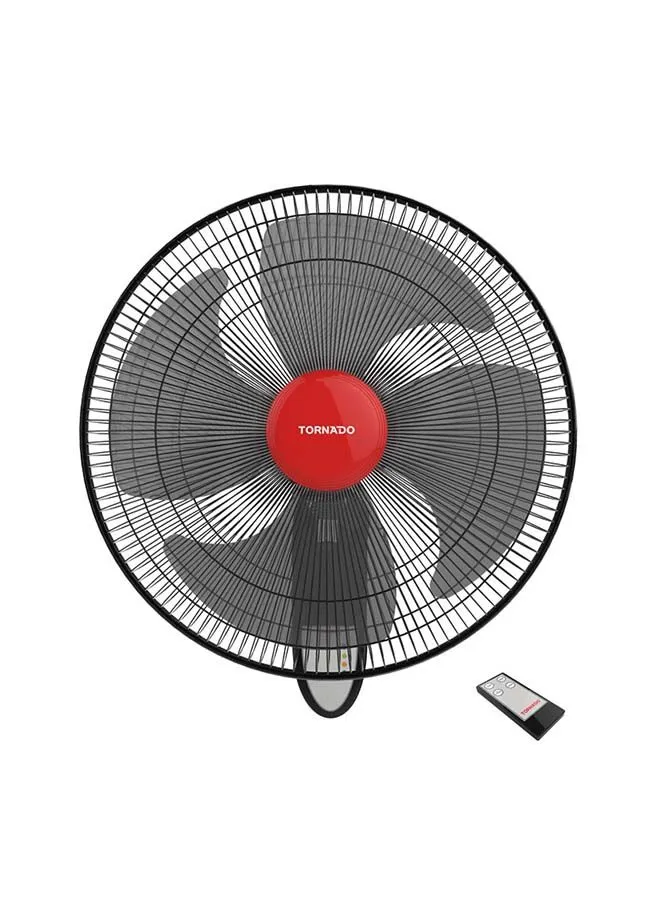 TORNADO Wall Fan 4 Blades, Remote 60 W EPS-16R Black