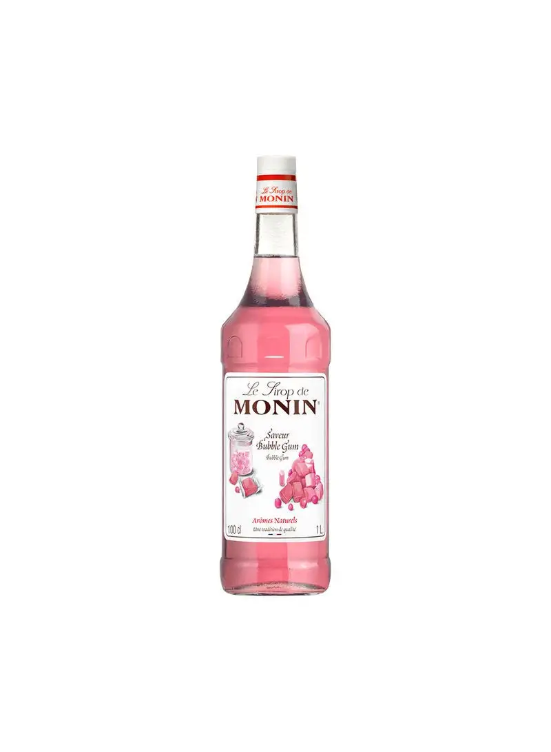 MONIN Organic Bubble Gum Syrup 1Liters