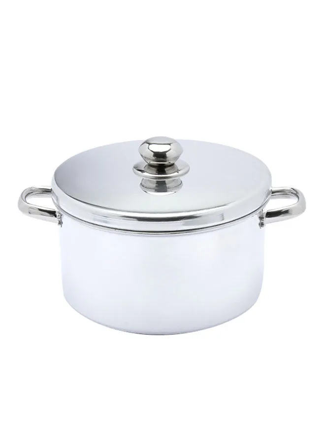 El Zenouki Power Aluminum Cooking Pot Silver 14cm