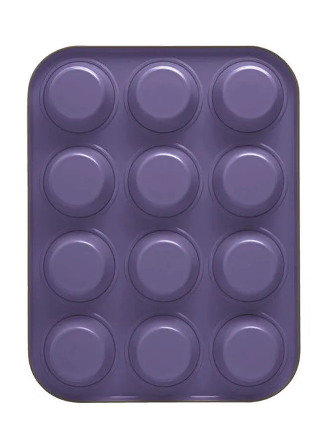 Guardini 12 Muffin Tray Purple