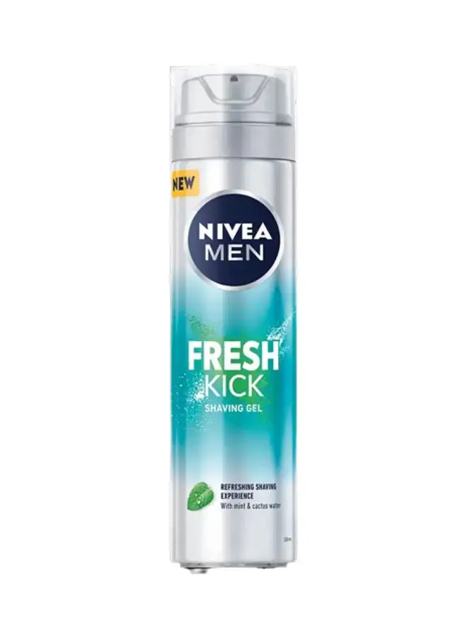 Nivea Men Fresh & Cool Kick Shaving Gel 200ml