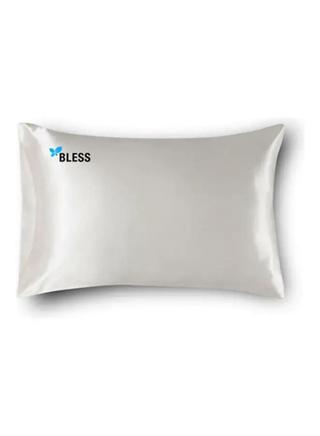 Bless Satin Pillowcase Satin Silver