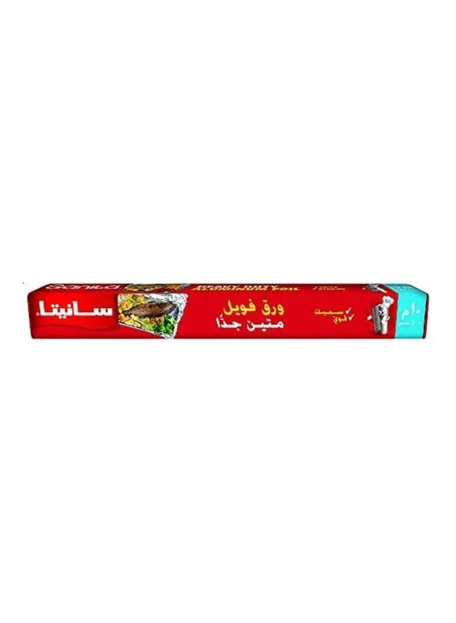 Sanita Sanita Aluminum Foil Heavy Duty 10 meter Red 10meter