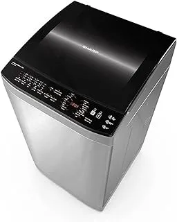 SHARP Washing Machine Top Automatic 13 Kg, Pump, Silver ES-TN13GSLP