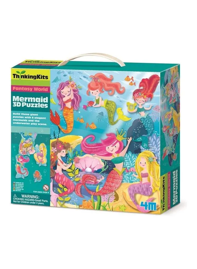 4m 3D Puzzles - Mermaid