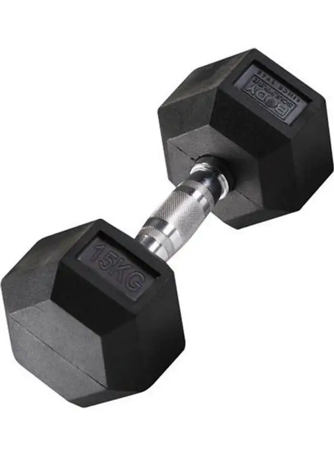 BODY SCULPTURE Hex Dumbbells 15kg