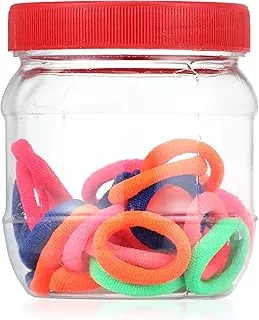 MT Elastic hair bands- 20 pieces, Multicolor