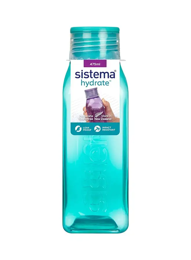 sistema Hydrate Square Bottle System Multicolor 475.0ml