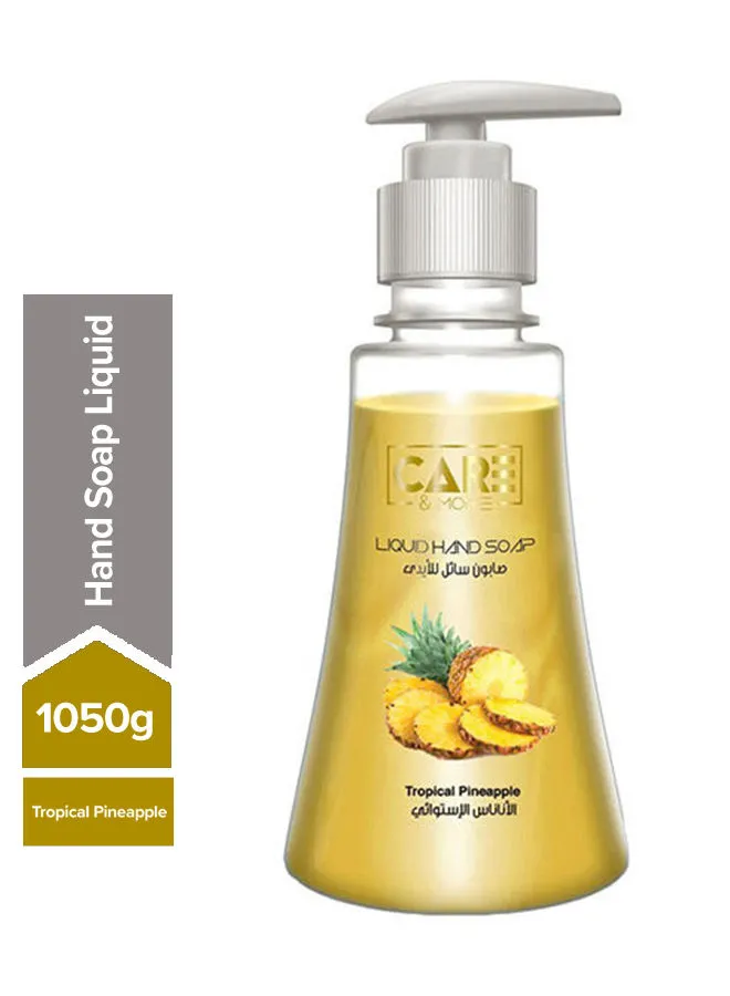 Care & More Liquid Hand Soap Tropical Pineapple-15٪ Off متعدد الألوان 350 مل