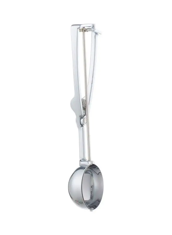 Generic Stainless Steel Ice Cream Spoon  50 Silver