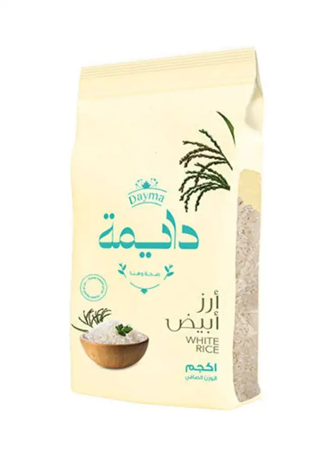 Dayma White Egyptian Rice 1kg  Single