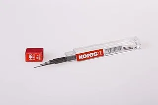 Kores mechanical pencil leads, hb 0,5mm no:99015(12 pieces)