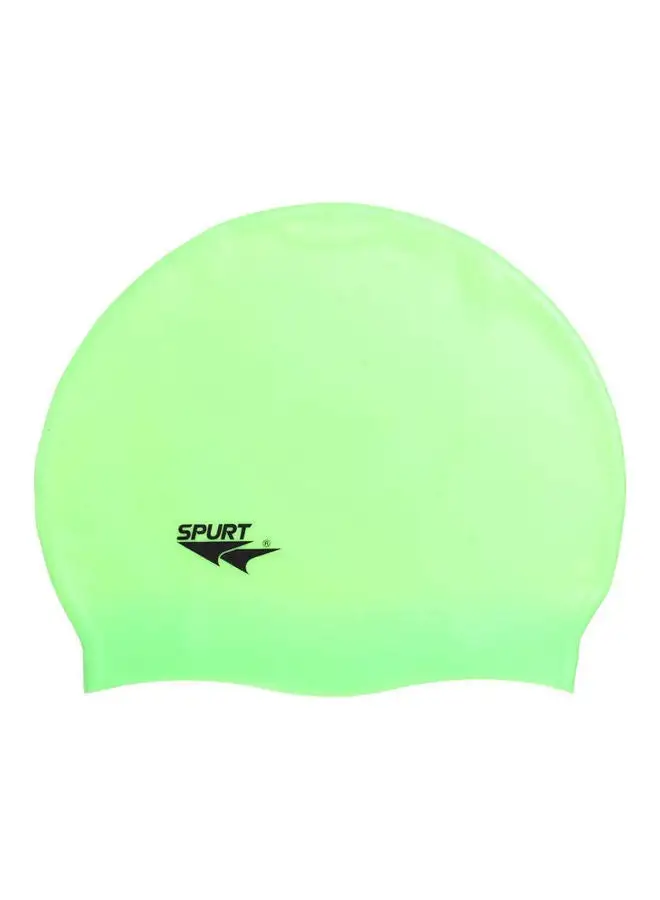 Spurt Silicone Swimming Cap In Folder Light