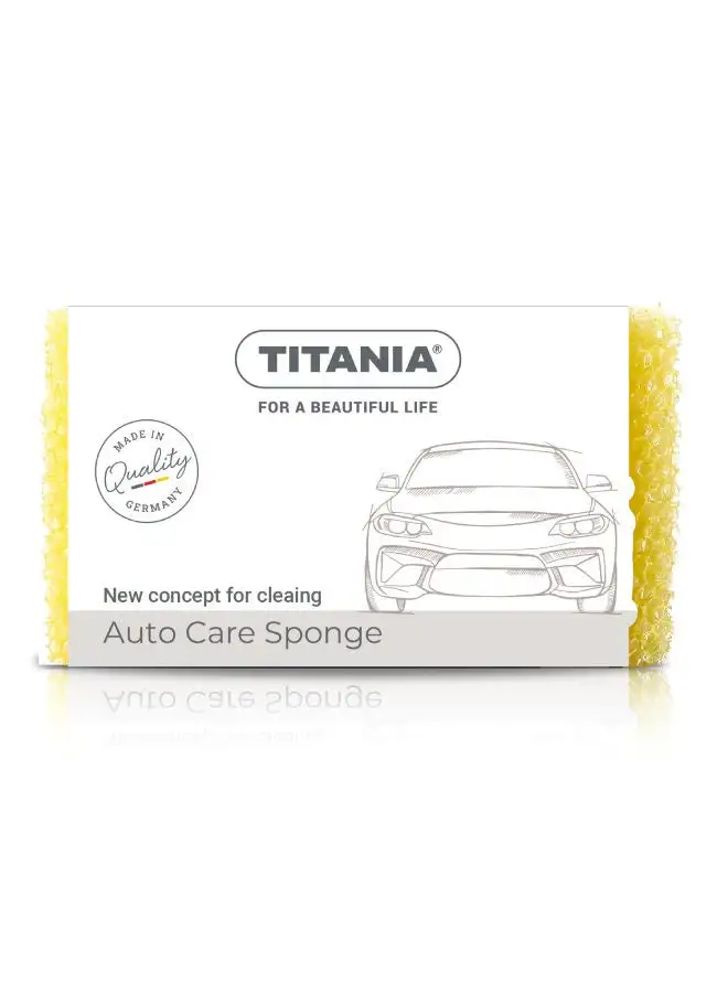 TITANIA Sponge Auto Care Yellow