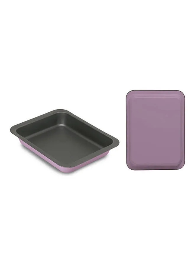 Guardini Bake & Roast Pan Pink 22x28cm