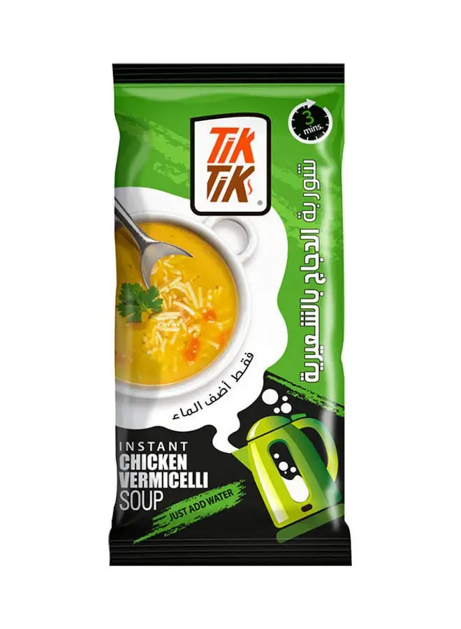 Tik Tik Instant Chicken Vermicelli Soup 37grams  Single