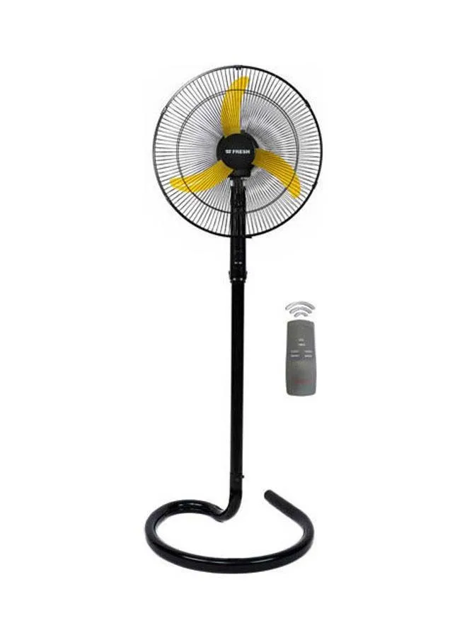 Fresh Shabah Stand Fan 20 inch with remote  (Exclusive for Noon) 13.0 kg 2200.0 W 500013989 blackyellow