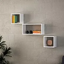 Home gallery Wall shelf 30x30x22 white