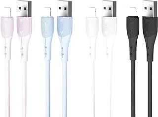 XO NB159 USB Cable Apple 1.2 متر- أبيض