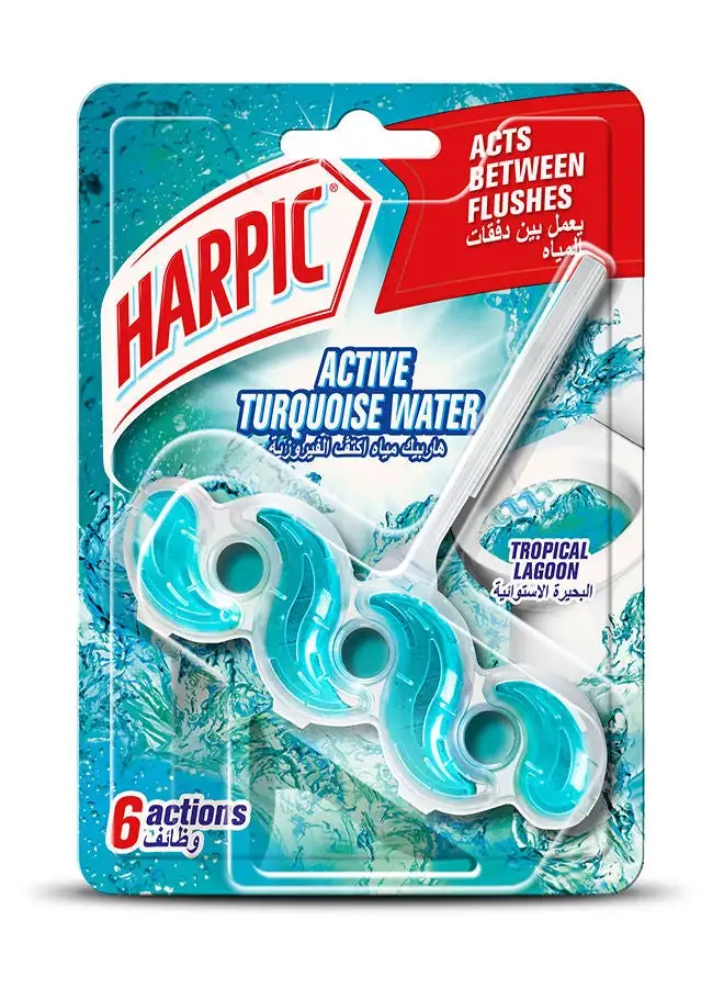 Harpic Waves Tropical Light Blue 35grams