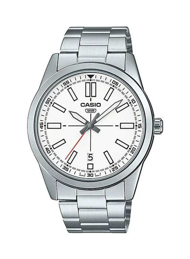 CASIO Men's Stainless Steel Analog Watch MTP-VD02D-7EUDF