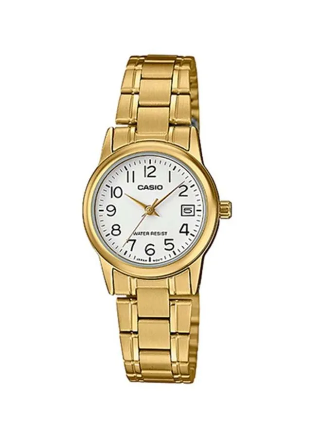 CASIO Women's Dress Stainless Steel Analog Wrist Watch LTP-V002G-7B2UDF