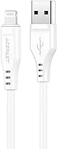 ACEFAST C3-02 USB-A To Lightning TPE Charging Data Cable 1.2M - White