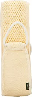 WARITEX Natural Back Massage Loofah with Rope Handle - Made in Egypt Yellow