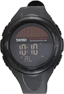 Skmei FT259 Black Round Digital Rubber Watch For mens