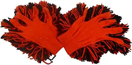 Car wash or kitchen cleaning gloves double sided scratch free washing glove car washing gloves with super meitt microfiber, One Size