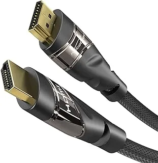 KabelDirekt - كابل HDMI بطول 1 متر 4K / سلك متوافق مع (HDMI 2.0a / b ، 2.0 ، 1.4a ، كابل HDMI 4K ، HDMI إلى HDMI ، 4K @ 60HZ ، 1080p FullHD ، UHD ، Ultra HD ، 3D ، سرعة عالية مع إيثرنت ، ARC و PS4 و XBOX و HDTV)