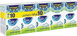 Fine - Pocket Facial Tissue - 2 Ply, Pack of 10