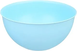 Poly Time Plastic Round Bowl 3 Lt. E-143 Light Blue