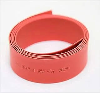 Heat shrink tube for protect and repair cables, 18 mm inner diameter, 1 meter - red