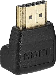 محول زاوية HDMI من HAMA مطلي بالذهب ، 90 درجة