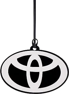 Acrylic toyota mirror hanger, white * black