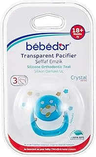 Bebedor 173 crystal series geister schnuller no:3, pink