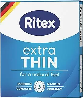 Ritex condom extra dunn (extra thin) pack of 3