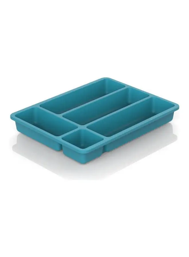 m-design Cutlery Tray - Expandable - 36 to 51cm Teal