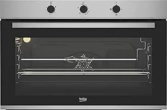 Beko oven 90cm gas fan safety full oven bbwht1