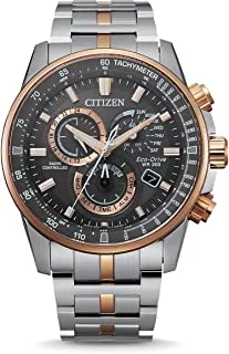 Citizen Watch for Men, Quartz Movement, Analog Display, Multicolor Stainless Steel Strap-CB5886-58H