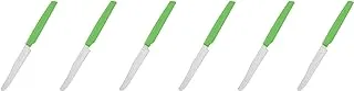 PEDRINI Table Knives 6 pz green