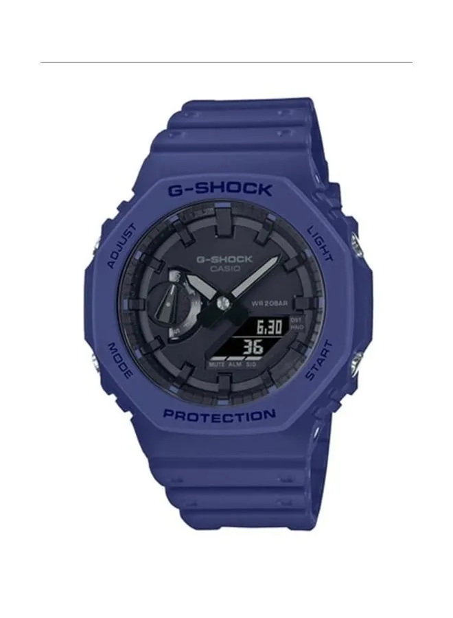 CASIO G-SHOCK Men's Resin (Digital + Analog) Sports Casual Watch GA-2100-2ADR 