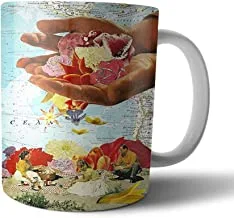 Rack Ceramic Printed Mug - 350 Ml - Mult color