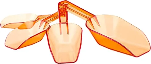 FreeCook Plastic Cooking Shovel Set - Made in Turkey, Orange CK-009