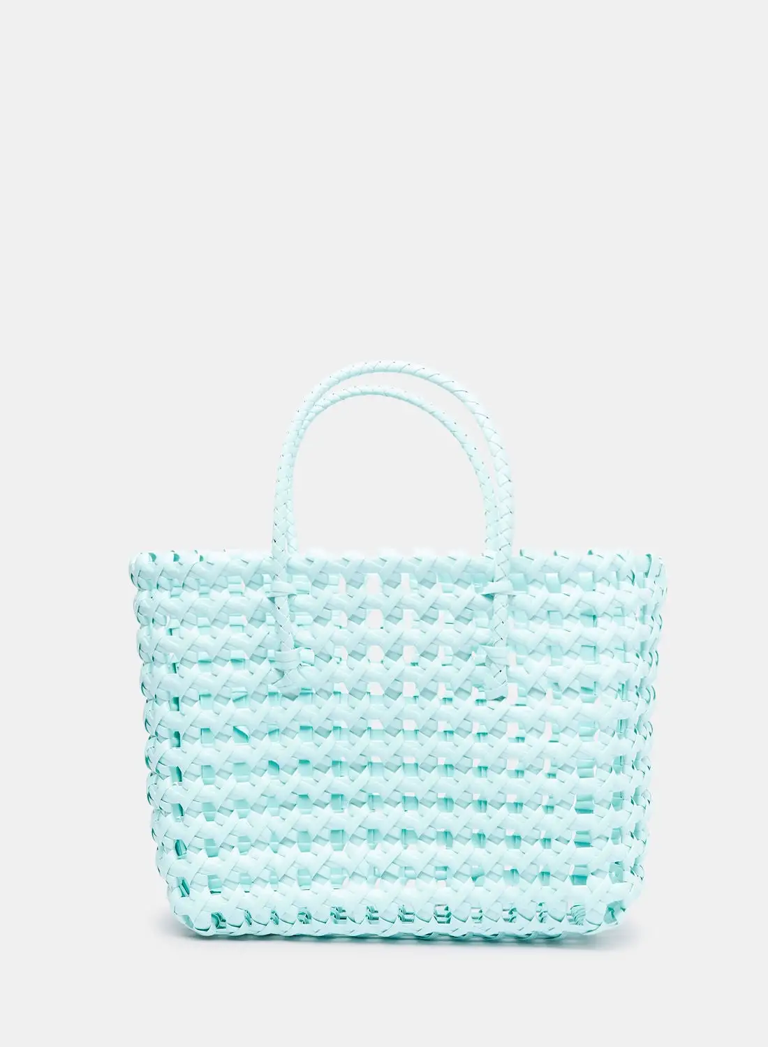 Dalydress Dare Weave Detail Shopper Bag