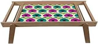 jalsa wooden tray -size 35x25 - multicolor